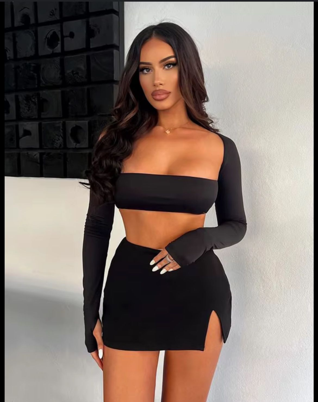 Conjunto Miami - Preto