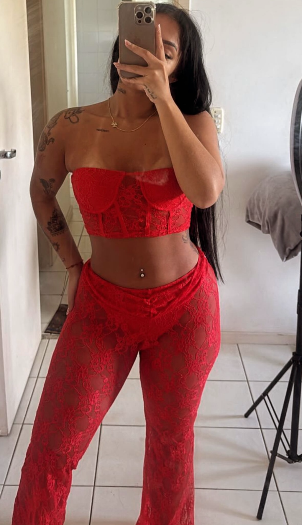 Macacão Red Luxo