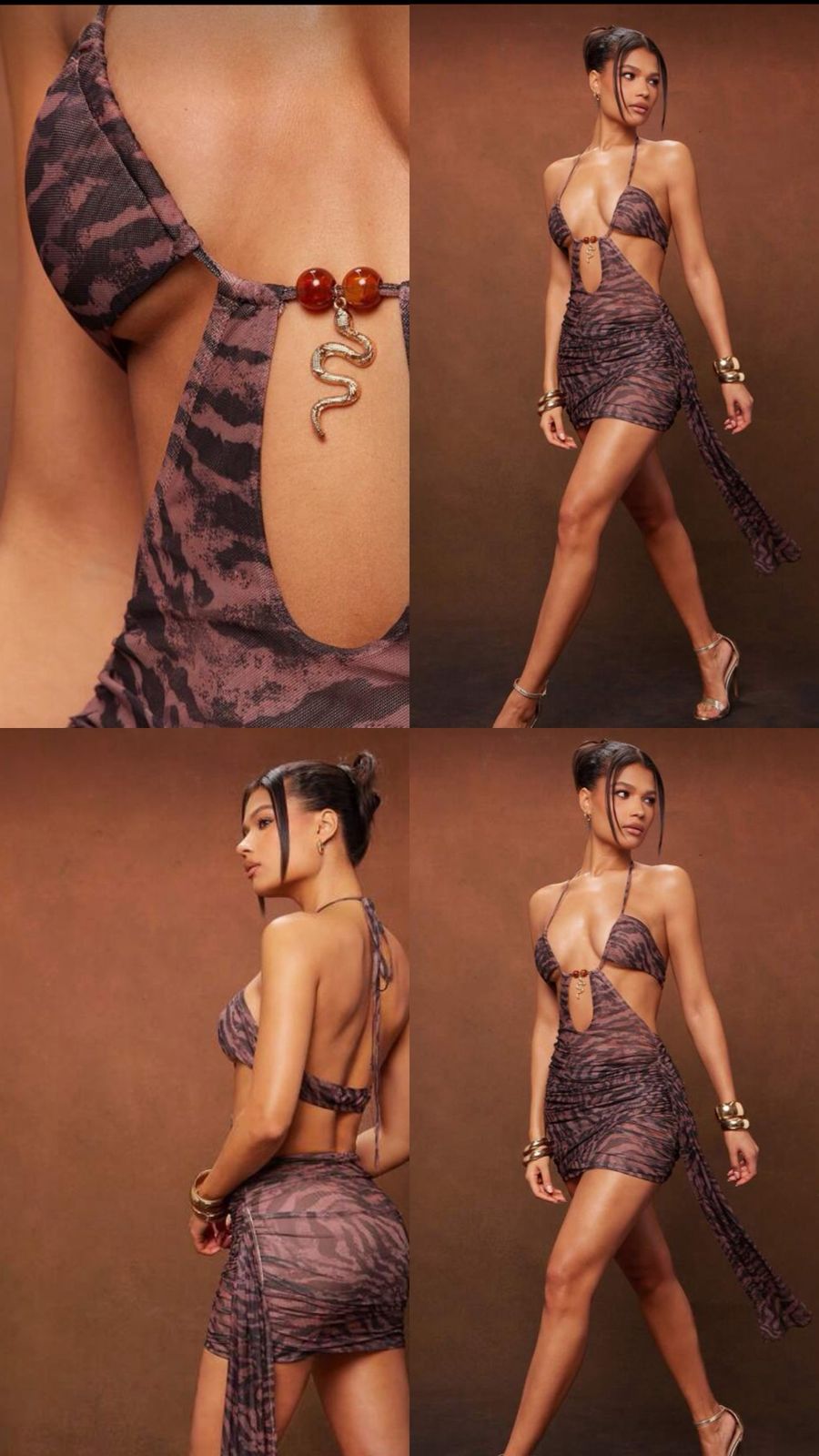 Vestido Sedução Selvagem