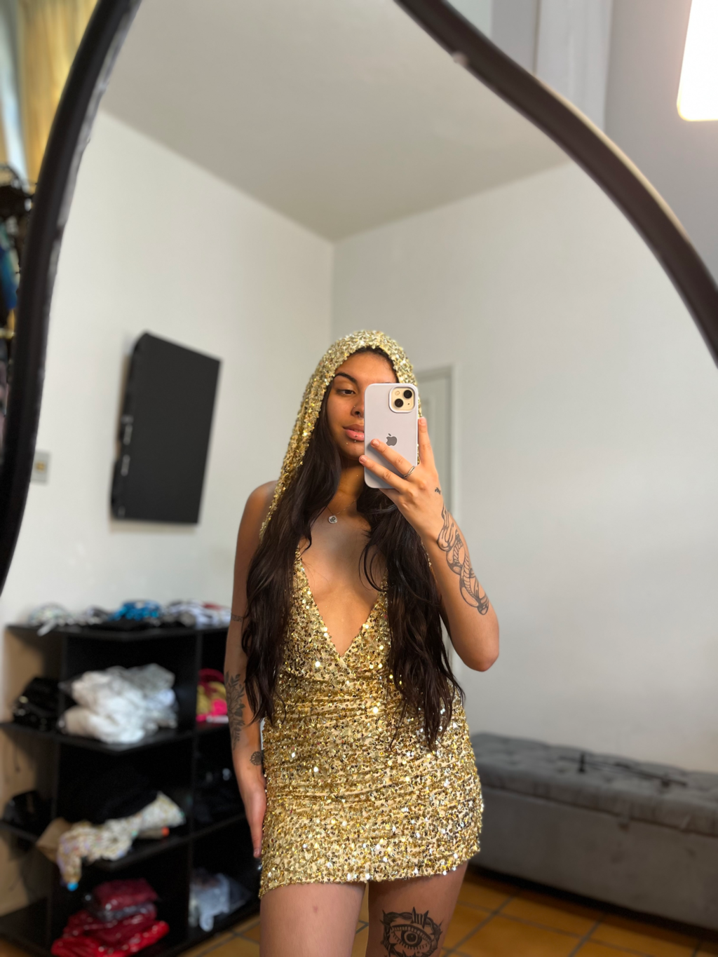 vestido glow