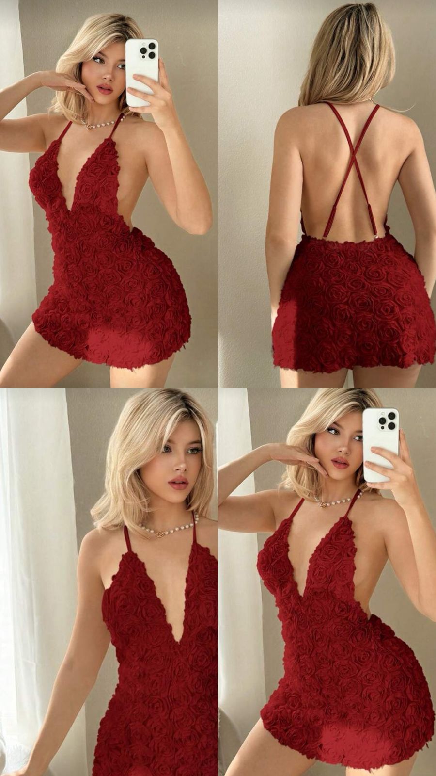 Vestido Red Velvet