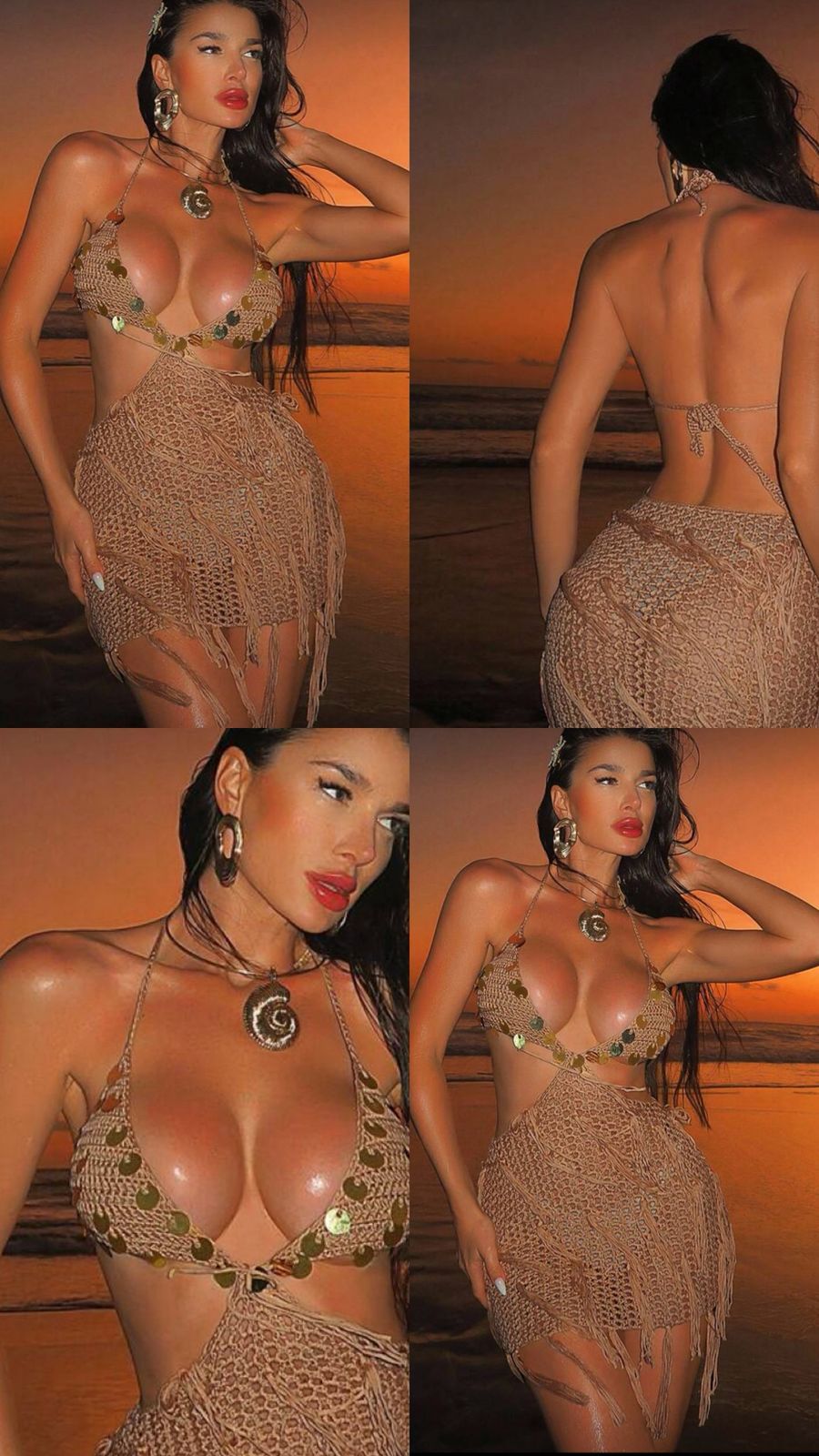 Vestido Sereia Solar