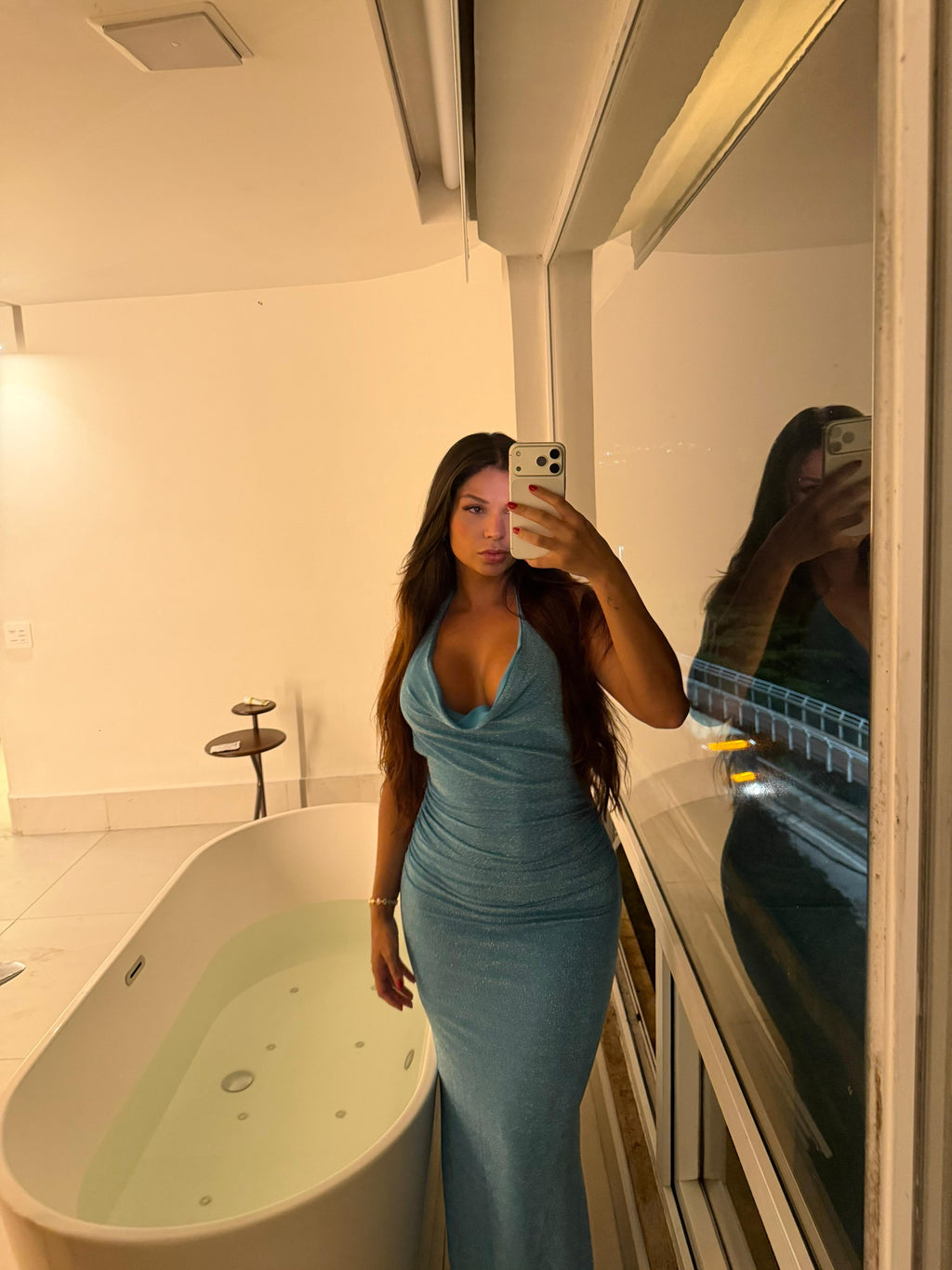 Vestido Skyline Blue