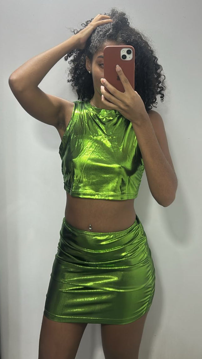 Conjunto metalic Green