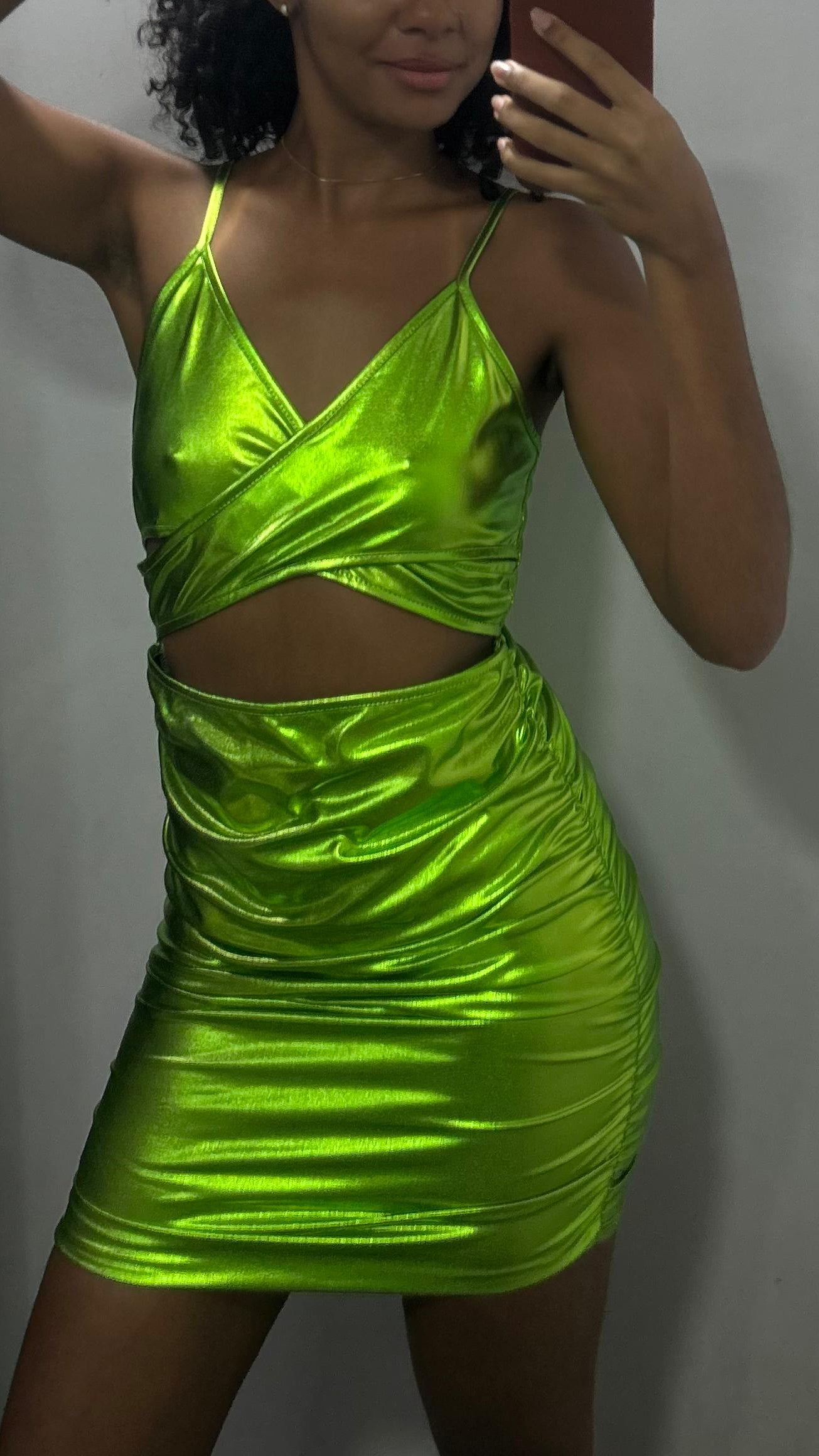 Vestido Luz Verde