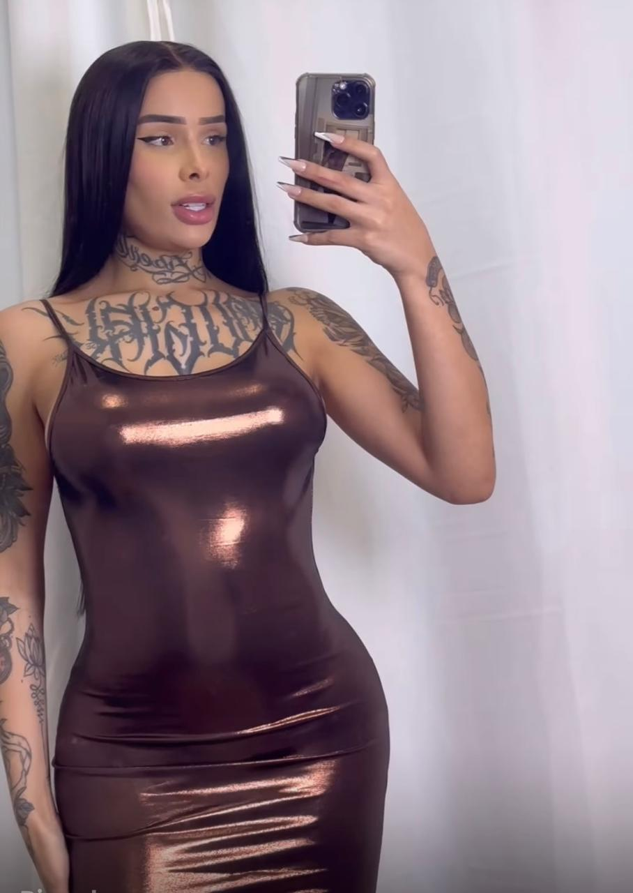Vestido Cobre