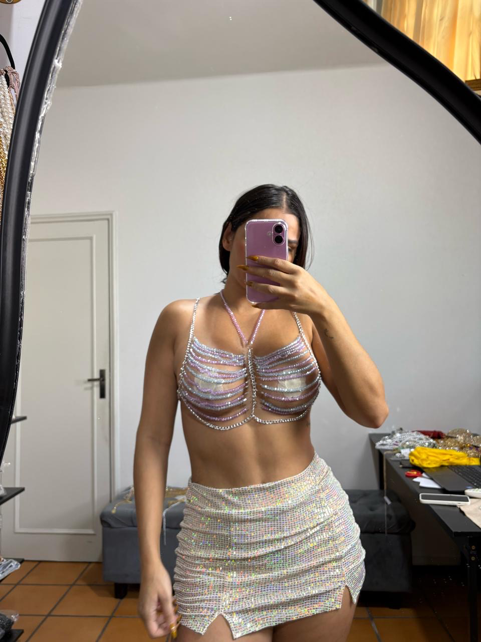 Short Saia alegria