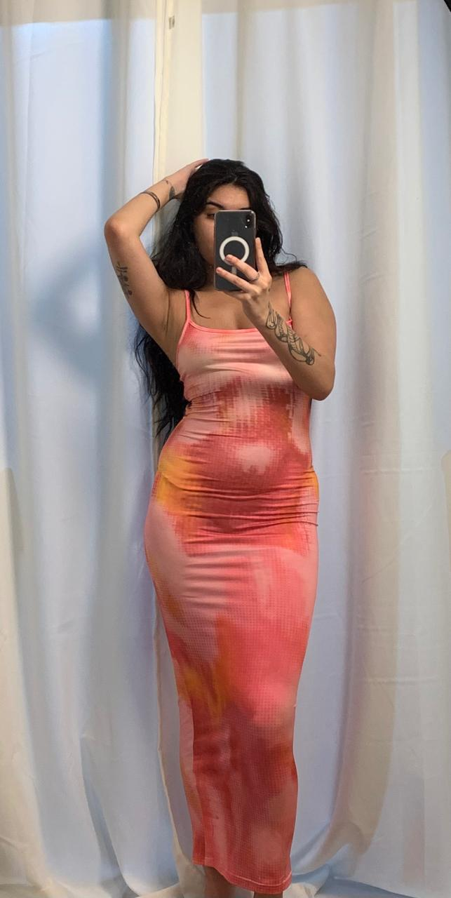 Vestido Corpo - Rosa