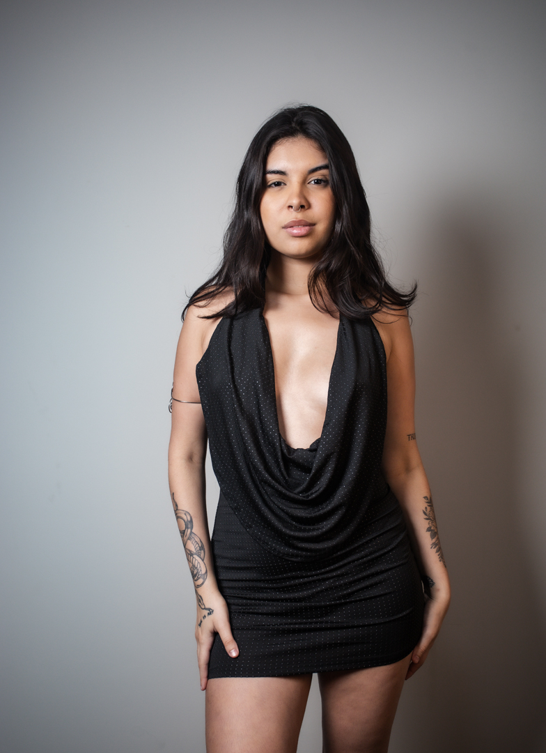 Vestido Diamond - Preto